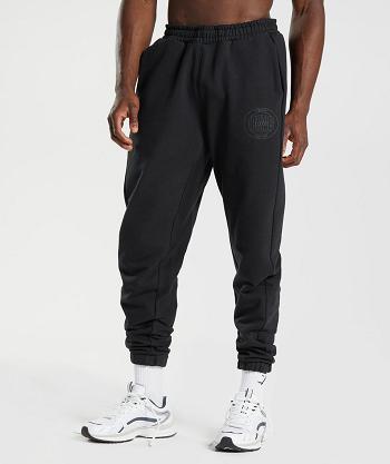 Gymshark Gs10 Year Mjukisbyxor Herr Svarta | SE 3342ZUT